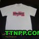 Butterfly Red Logo White T- Shirt