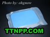 Rubber Cleaning Sponge Dual Surface Blue