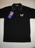 Butterfly 218 Black Polo Shirt