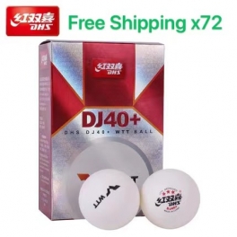2021 DHS DJ40+ WTT BALL 3 star ×72