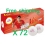 Double Fish ABS Material V40+ VOLANT 3 Stars Ball x72