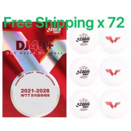 2021 DHS DJ40+ WTT BALL 3 star &times;72